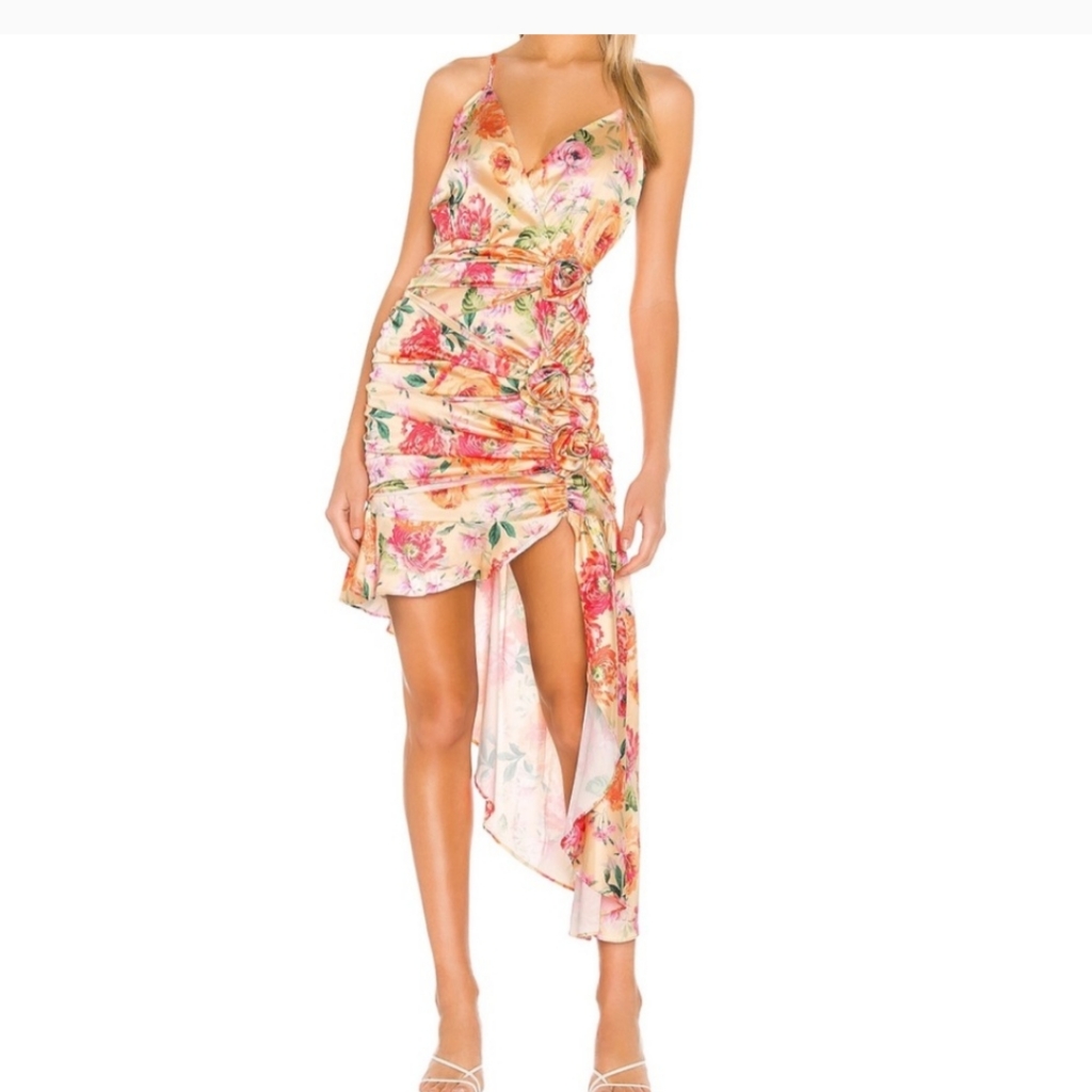 For Love & Lemons Versilla High-Low Dress Medium